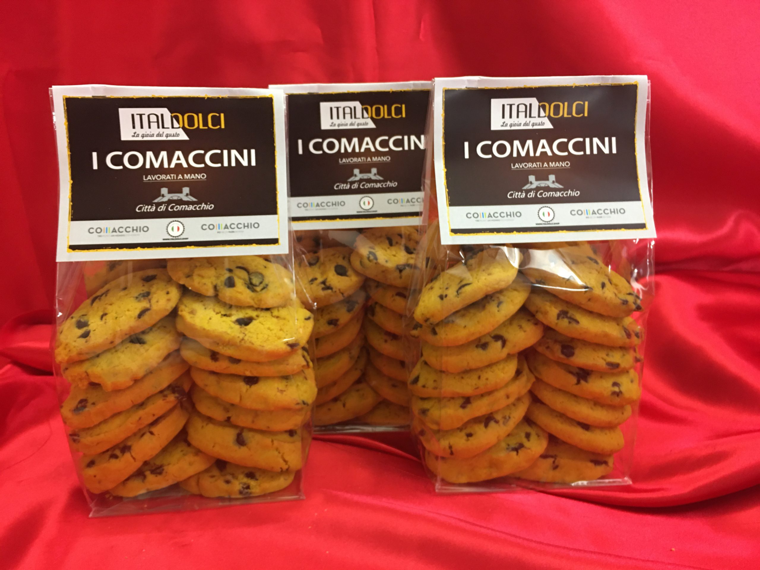 COMACCINI - CURCUMA E GOCCE DI CIOCCOLATO FONDENTE AL 70% - immagine 2