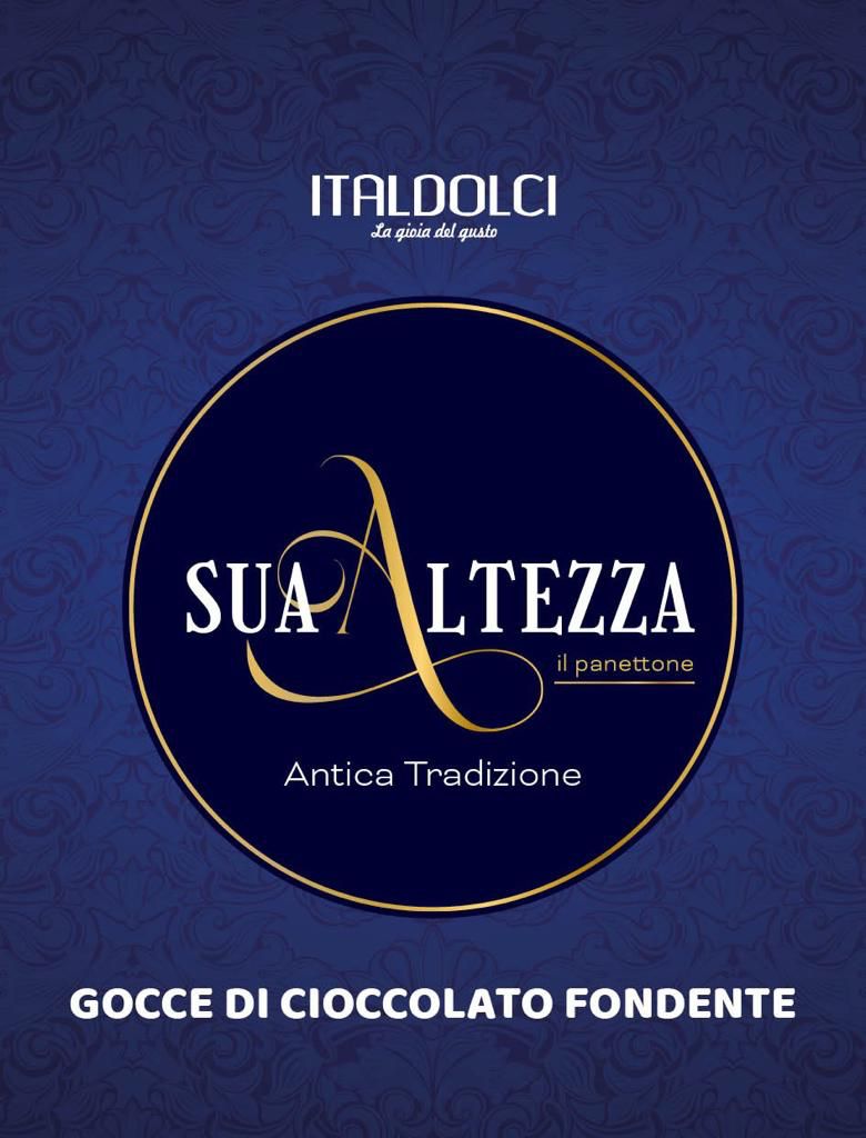 PANETTONE SUA ALTEZZA CON GOCCE DI CIOCCOLATO - immagine 4