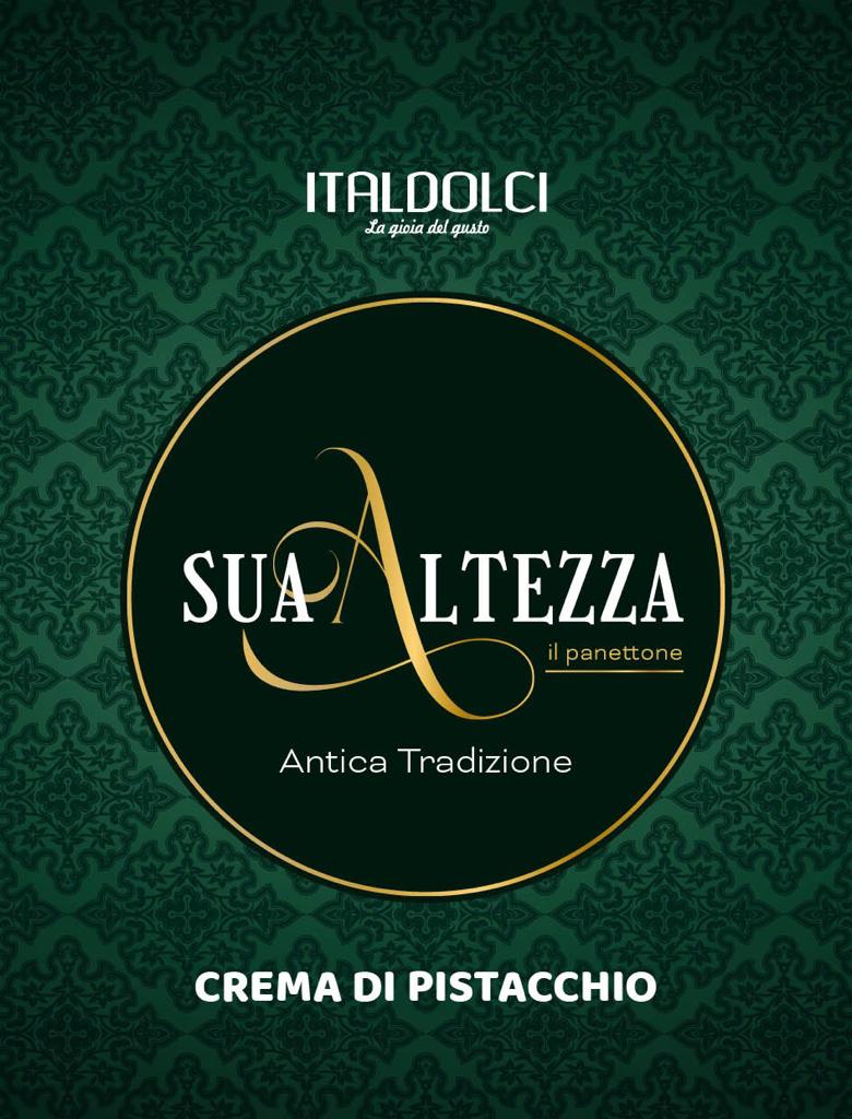 PANETTONE SUA ALTEZZA - CREMA DI PISTACCHIO - - immagine 3